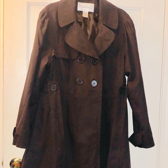 Women’s Light-weight Double Breasted Coat Size 12. - Picture 1 of 6